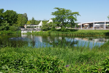 Teich im Park der Gärten in Bad Zwischenahn