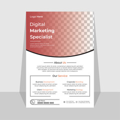 grow your business flyer design template bundle. take your business to the next level of poster leaflet 3 in 1 design. bundle, 3 in 1, a4 template, brochure design, cover, flyer, poster, print-ready