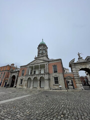 Fototapeta na wymiar Ville de Dublin, capitale d'Irlande