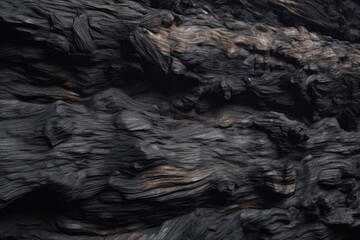 Fototapeta premium Flat background texture. dark wood. AI generated