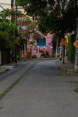 Fototapeta na wymiar Random street view pictures of Santa Teresa Neighborhood in Rio de Janeiro