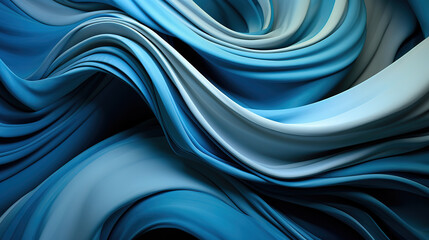 Abstract blue metal texture background. Generative ai
