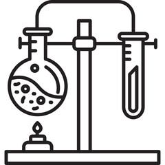 Chemical Test Tube Icon