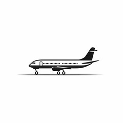 Obraz premium Airplane Logo Illustration Design