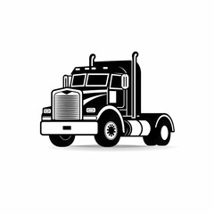 Truck Logo Illustration Design