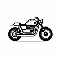 Fototapeta premium Motorcycle Logo Illustration Design