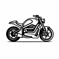 Obraz premium Motorcycle Logo Illustration Design