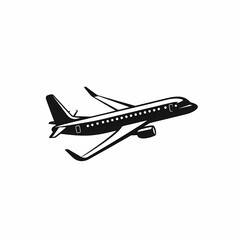Fototapeta na wymiar Airplane Logo Illustration Design