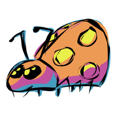 Halloween Marienkäfer 