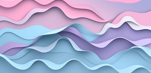 Fototapeta premium Abstract art background texture, liquid texture with fluid art material, coloured wavy design, modern waves wallpaper illustration - Generative ai