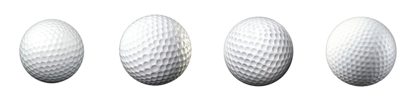 Golf Ball clipart collection, vector, icons isolated on transparent background