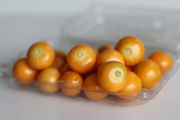 Cape gooseberries, commonly known as Rasbhari in India, is a small orange berry fruit.