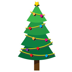 Fototapeta premium snow man tree crismas 