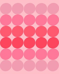 Pink dot patterns 