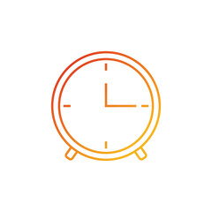 Gradient Clock Icon
