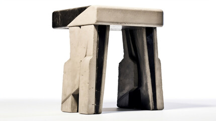 Concrete and Marble Bar stool