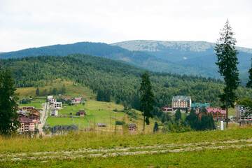 village in the mountains