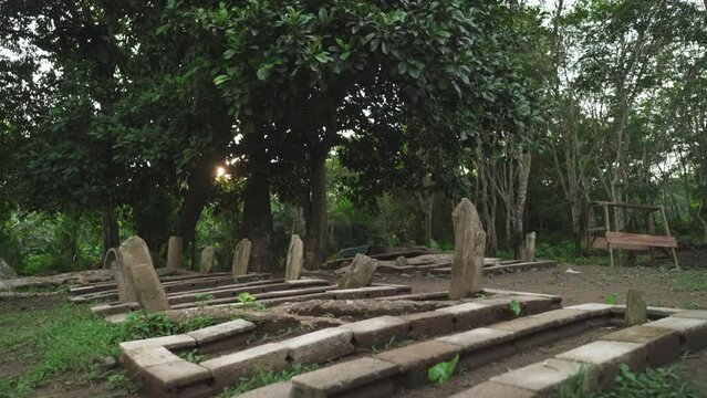 Makam Syekh Ahmad Grave - Nenek Sungai Macang River Graveyard and Giant Tree Cultural Heritage in Teluk Kuali Village, Tebo, Jambi, Indonesia