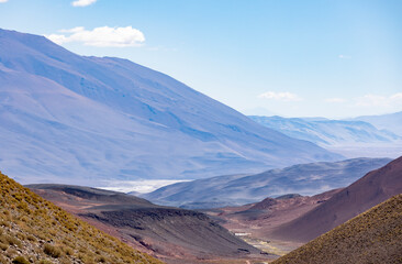 Crossing the Andes from Antofagasta de la Sierra to Antofalla - stunning landscape in the Argentinian highlands called Puna in South America