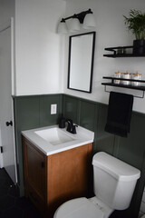 modern bathroom interior