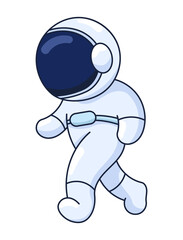 Astronaut Sticker Bookmark
