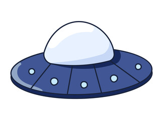 Flying Saucer Sticker Bookmark