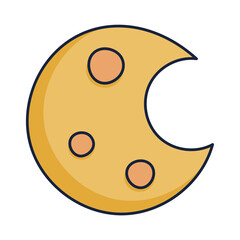 Moon Sticker Bookmark