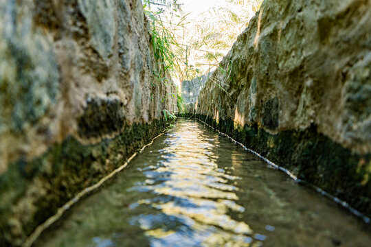 Al falaj water canal water view.