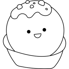 Ice Сream Coloring Page