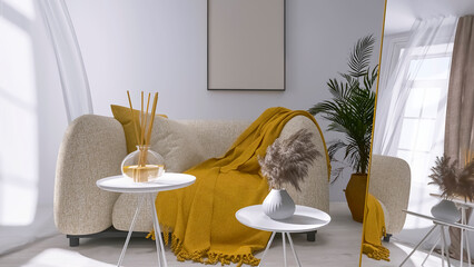 Perfume for home 3d render, 3d illustration