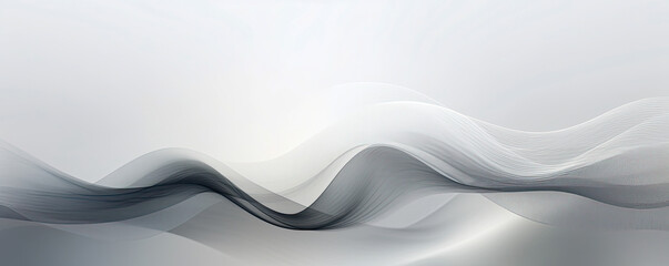 elegant minimalistic background with a single curved line, evoking a sense of grace and movement panorama