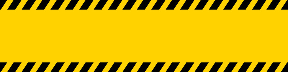 警告サインのバナー（CAUTION Sign background） - obrazy, fototapety, plakaty