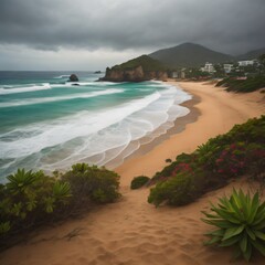 Rainy Mexican Beach 3