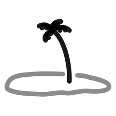 desert island doodle