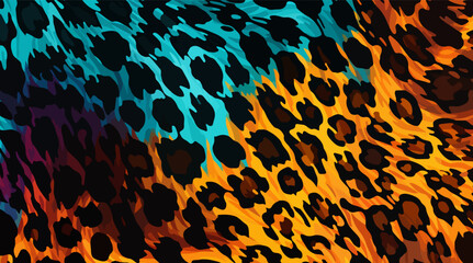 leopard pattern texture, Camouflage leopard vector, leopard fur texture or abstract pattern are designed for use in textile,wallpaper,fabric,curtain,carpet,clothing,Batik,background, Embroidery 