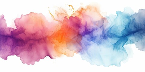 Abstract and Vibrant Splash on Transparent Background, Perfect for Artistic Designs, Invitations, and Creative Projects   Generative AI Digital Illustration