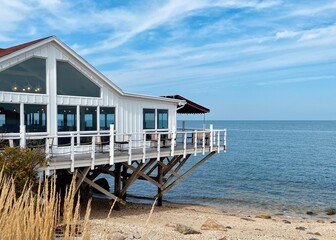 house on the beach