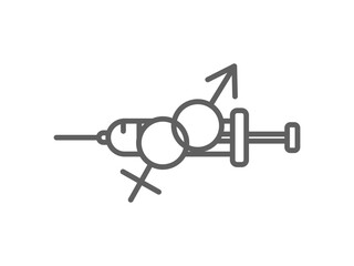 black white aid warning symbol icon