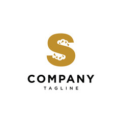 
Letter S Snack Bite logo icon vector template.eps