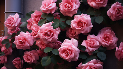 bouquet of roses  HD 8K wallpaper Stock Photographic Image