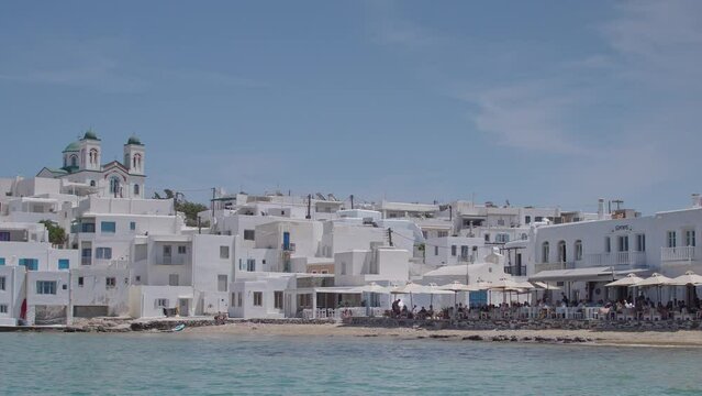 Naousa town in paros greece