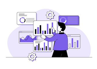 Analyzing business data, Business data analytics, Analytics and research, Financial reports and investments, SEO analytics optimization, company financial evaluation, 