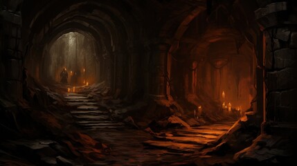 Underground Dungeons Game Art