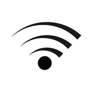 wifi wave logo vector