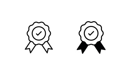 Validity icon design with white background stock illustration