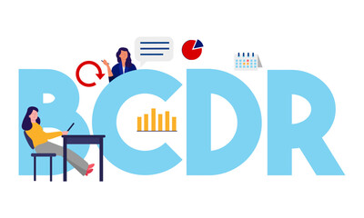 BCDR or business continuity disaster recovery concept of solution risk operation emergency response procedure preparedness planning