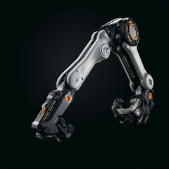 Robotic Arm Mechanical 3D Science Fiction Sci-fi Hand Assist Task Droid Metal Science Technology Industrial Manufacturing Assembly Joint Articulation Automated Steel Forearm Wrist 