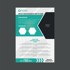 Corporate, Business Flyer Design Template