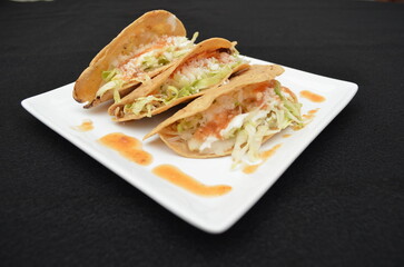 Colorful Homemade Traditional Mexican Quesadilla