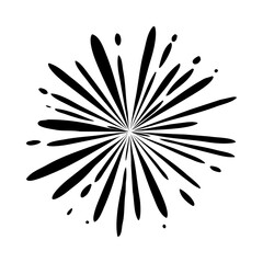 abstract background with rays pop art background comic